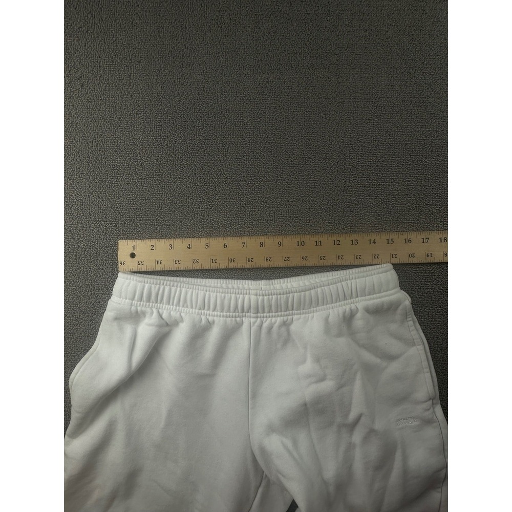 Aritzia Cozy Sweatfleece Mega Straight Sweatpants Women M White Sportswear - Picture 5 of 8